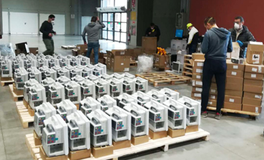 EDAN Dispatched Hundreds of Patient Monitors to Italy Combating COVID-19
